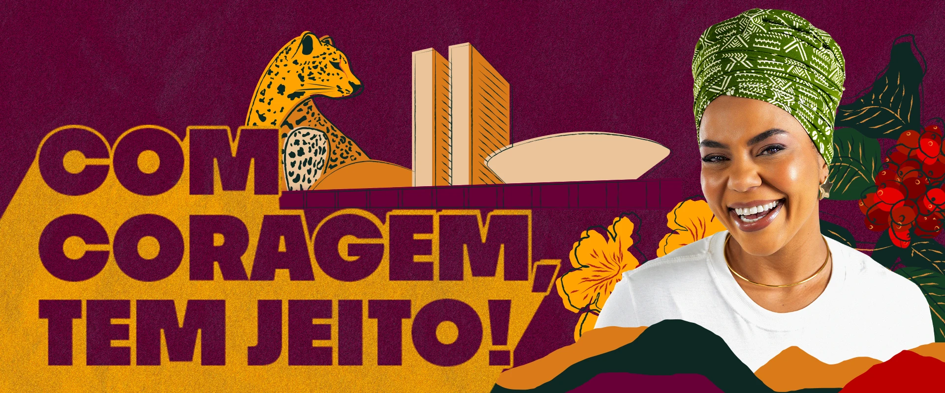 Com coragem, tem jeito!
